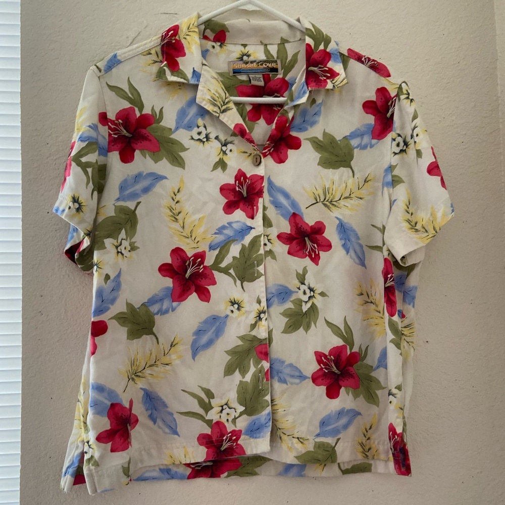 hawain button up